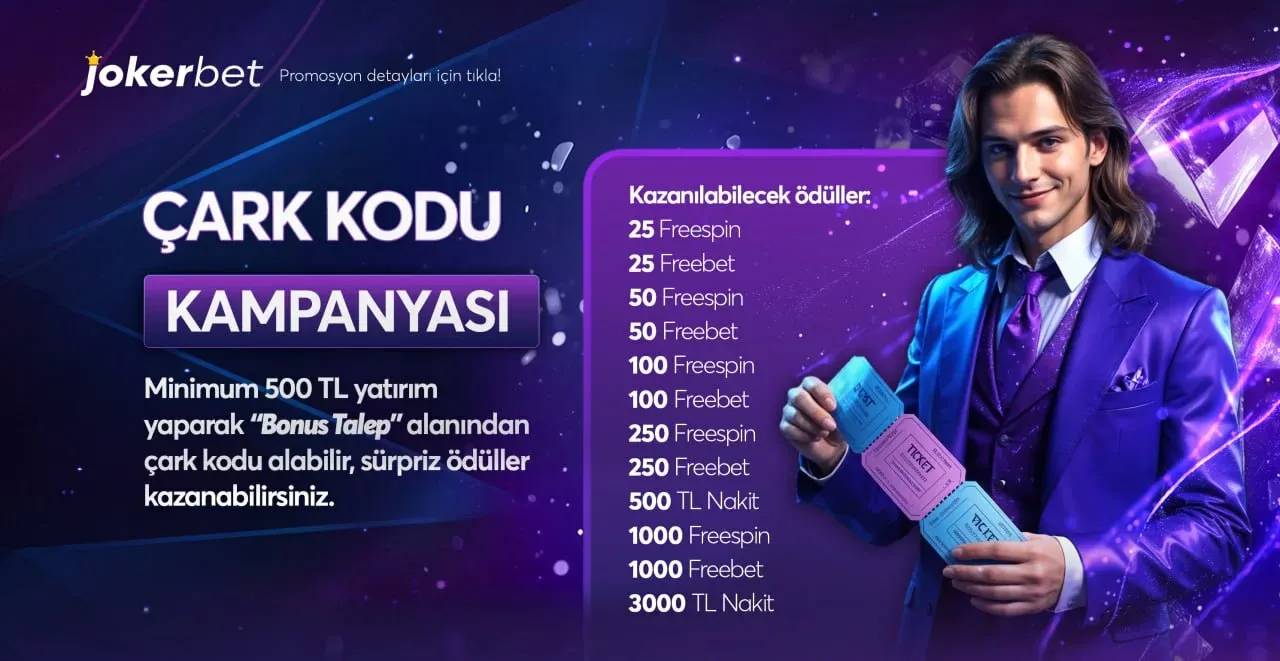 Çark Kodu Bonusu